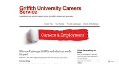 Desktop Screenshot of griffithcareers.com