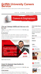 Mobile Screenshot of griffithcareers.com